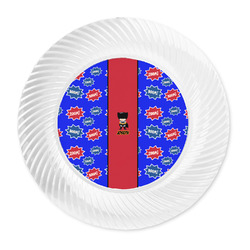 Superhero Plastic Party Dinner Plates - 10" (Personalized)