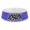 Superhero Plastic Dog Bowl - Large (Personalized)