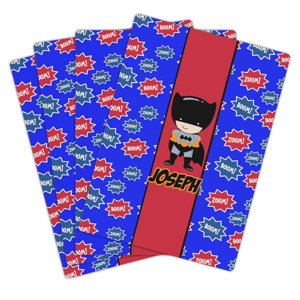 Superhero Playing Cards - Hand Back View