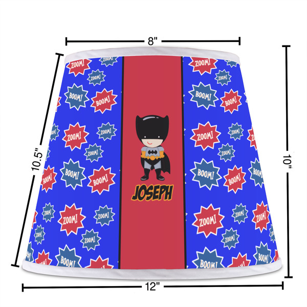 Superhero Poly Film Empire Lampshade - Dimensions