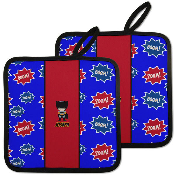 Superhero Pot Holders - Set of 2 MAIN