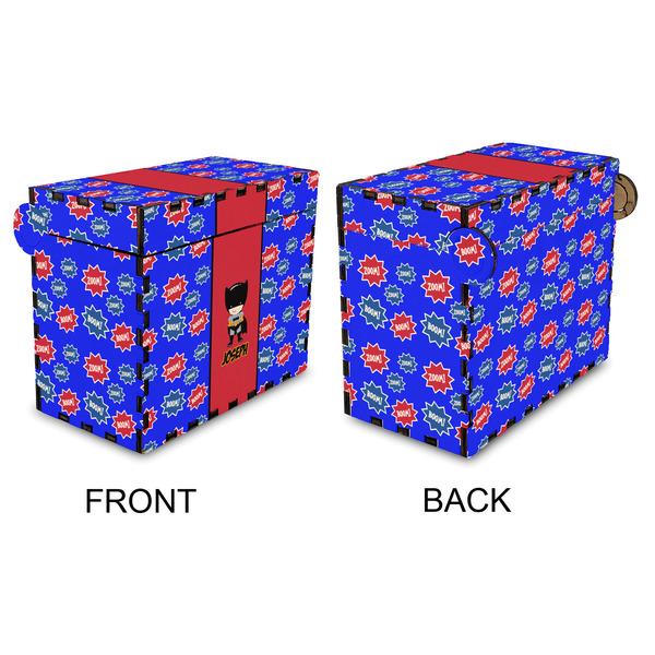 Superhero Recipe Box - Full Color - Approval