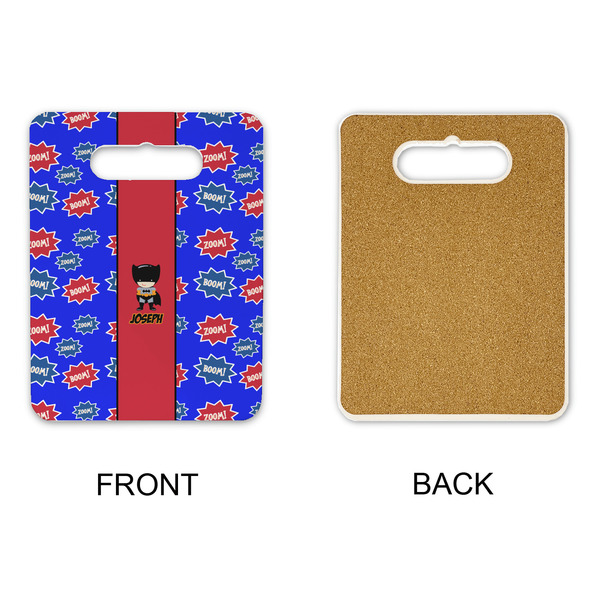 Superhero Rectangle Trivet with Handle - APPROVAL