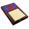 Superhero Red Mahogany Sticky Note Holder (Personalized)
