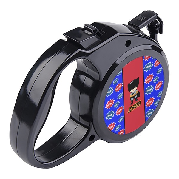 Superhero Retractable Dog Leash - Angle