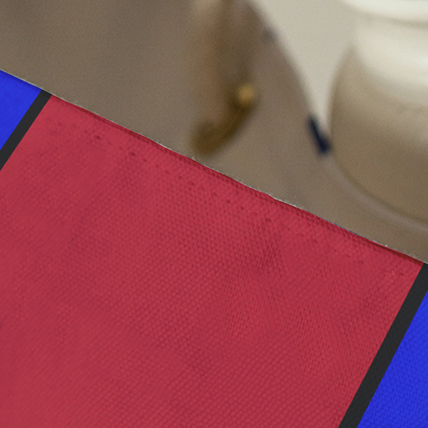 Superhero Large Rope Tote - Close Up View