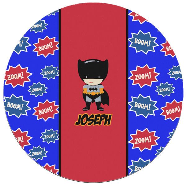 Superhero Round Mousepad - APPROVAL
