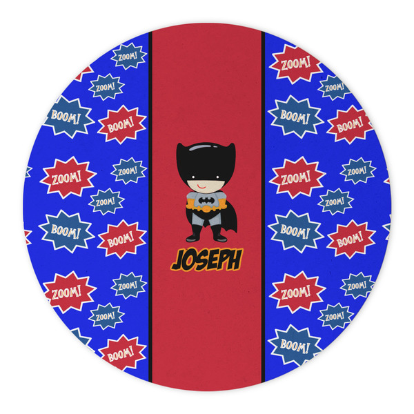 Superhero Round Paper Coaster - Approval