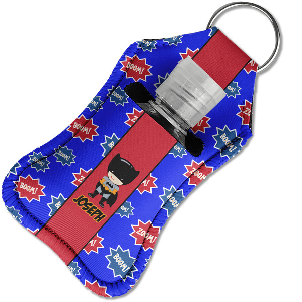 Superhero Sanitizer Holder Keychain - Small in Case