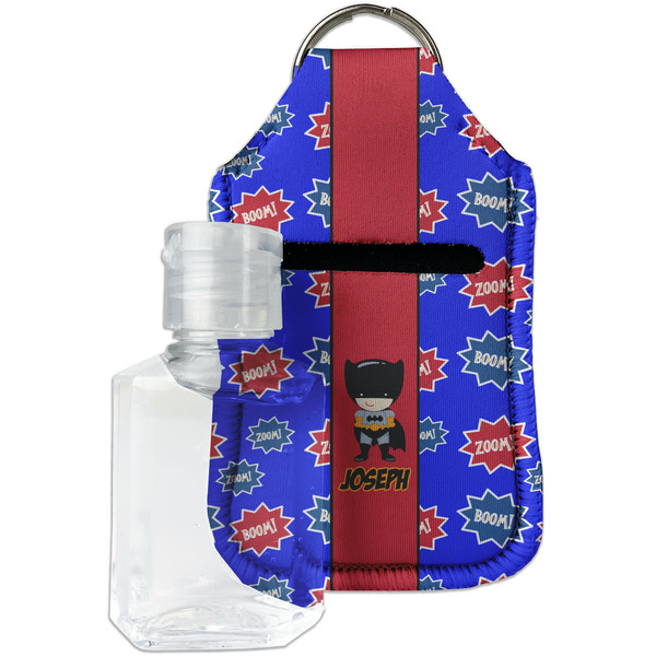 Custom Superhero Hand Sanitizer & Keychain Holder (Personalized)