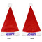 Superhero Santa Hats - Front and Back (Double Sided Print) APPROVAL