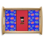 Superhero Natural Wooden Tray - Small (Personalized)