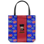 Superhero Canvas Tote Bag - Small - 13"x13" (Personalized)