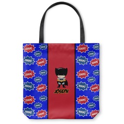 Superhero Canvas Tote Bag - Medium - 16"x16" (Personalized)