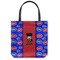 Superhero Canvas Tote Bag - Small - 13"x13" (Personalized)
