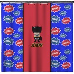 Superhero Shower Curtain - Custom Size (Personalized)