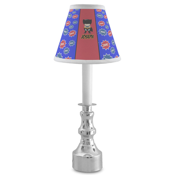 Superhero Small Chandelier Lamp - LIFESTYLE (on candle stick)