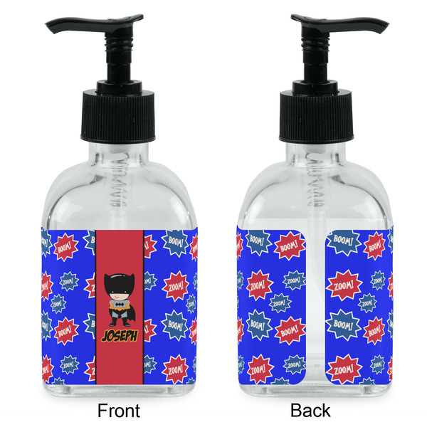 Superhero Glass Soap/Lotion Dispenser - Approval