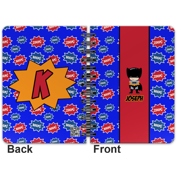 Superhero Spiral Journal 5 x 7 - Apvl