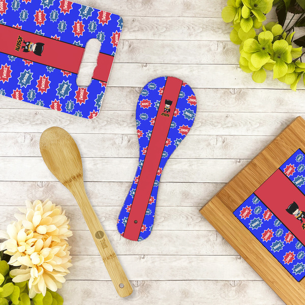 Superhero Spoon Rest Trivet - LIFESTYLE