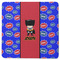 Superhero Square Rubber Backed Coaster (Personalized)