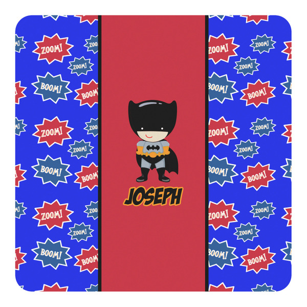 Custom Superhero Square Decal - XLarge (Personalized)