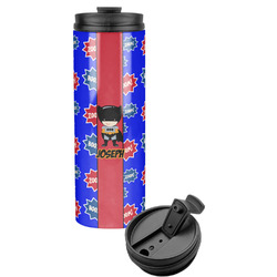Superhero Stainless Steel Skinny Tumbler (Personalized)