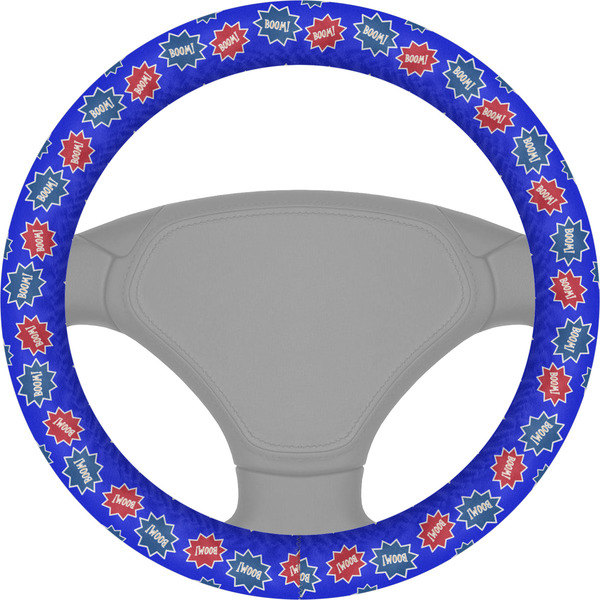 Custom Superhero Steering Wheel Cover
