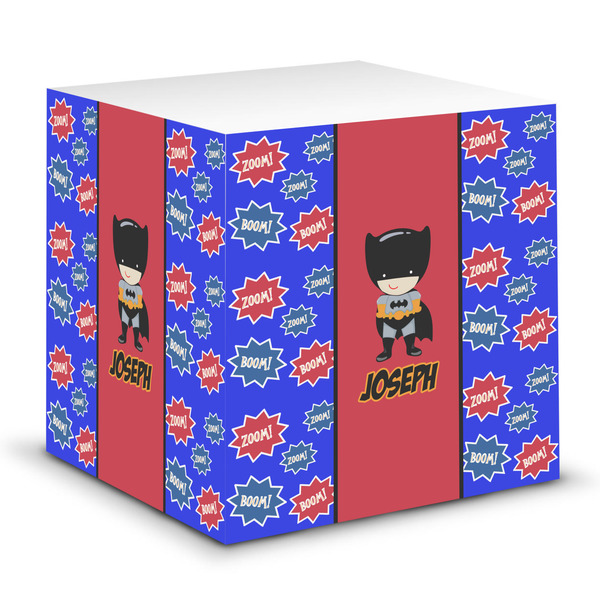 Custom Superhero Sticky Note Cube (Personalized)