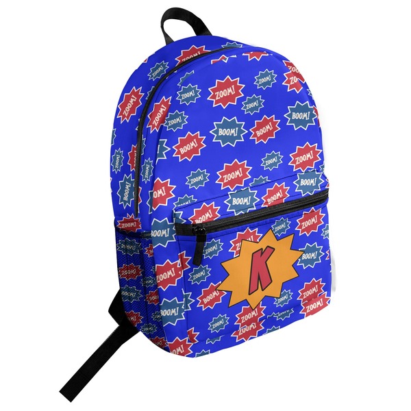 Custom Superhero Student Backpack (Personalized)