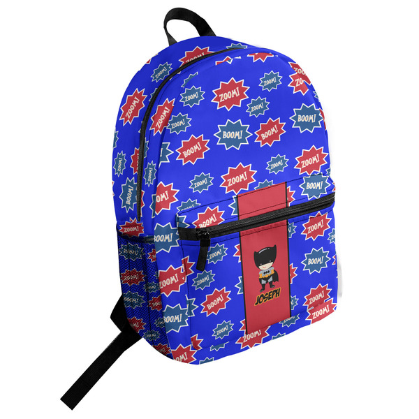 Custom Superhero Student Backpack (Personalized)