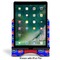 Superhero Stylized Tablet Stand - Front with ipad