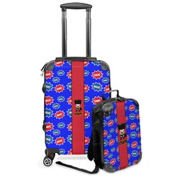 Superhero Kids 2-Piece Luggage Set - Suitcase & Backpack (Personalized)