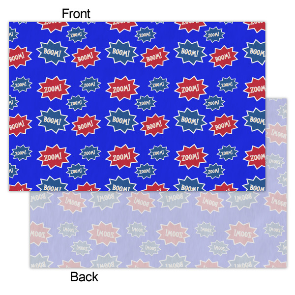 Superhero Tissue Paper - Heavyweight - Small - Front & Back