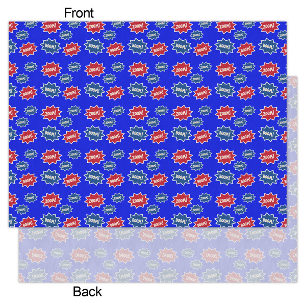 Superhero Tissue Paper - Lightweight - Large - Front & Back
