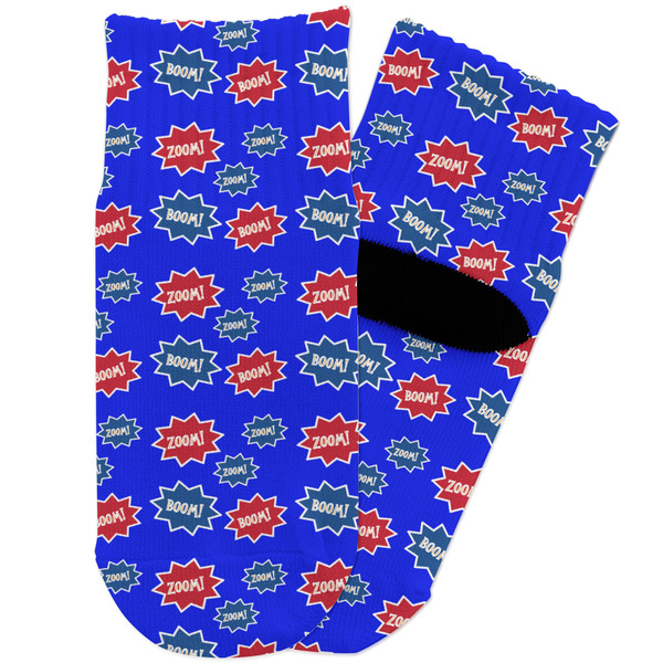 Custom Superhero Toddler Ankle Socks
