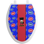 Superhero Toilet Seat Decal - Elongated (Personalized)