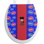 Superhero Toilet Seat Decal (Personalized)