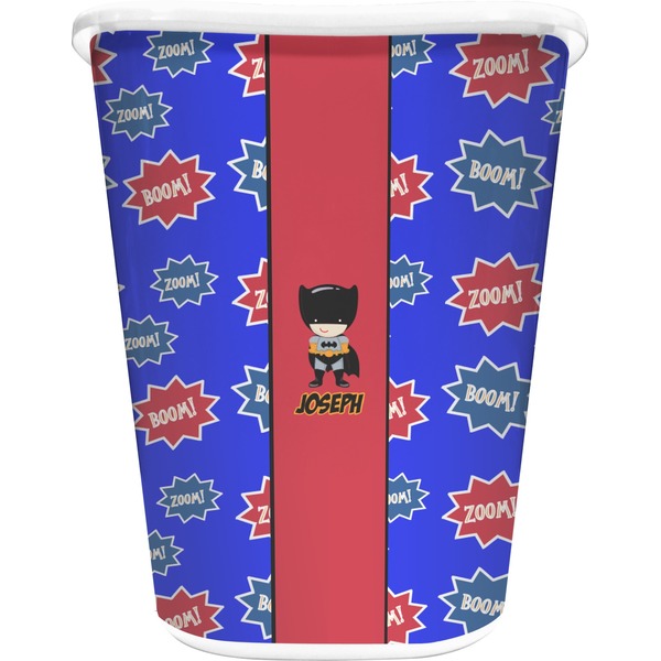 Custom Superhero Waste Basket (Personalized)