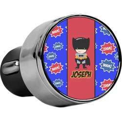 Superhero USB Car Charger (Personalized)