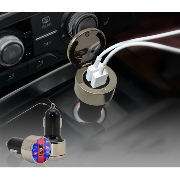 Superhero USB Car Charger - in cigarette plug