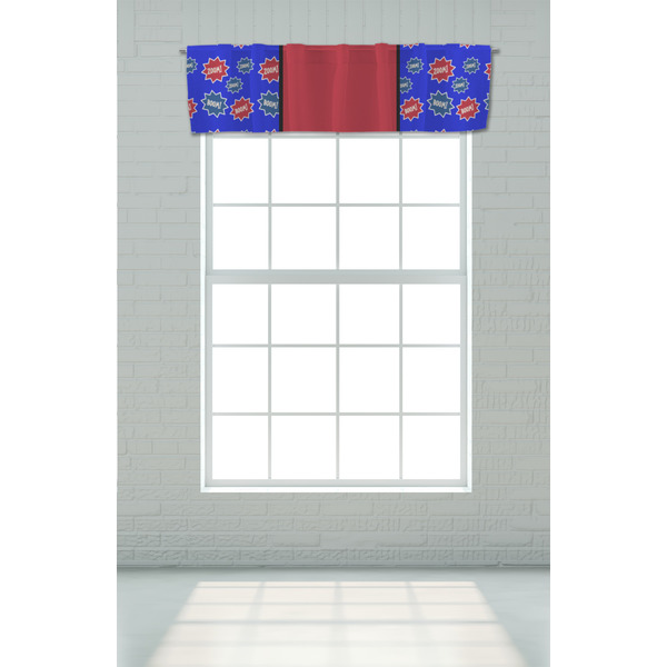Superhero Valance - On window