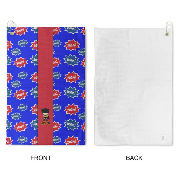 Superhero Waffle Weave Golf Towel - Approval