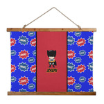 Superhero Wall Hanging Tapestry - Wide (Personalized)