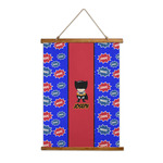 Superhero Wall Hanging Tapestry - Tall (Personalized)