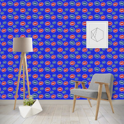 Superhero Wallpaper & Surface Covering (Water Activated - Removable)
