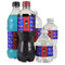 Superhero Water Bottle Label - Multiple Bottle Sizes