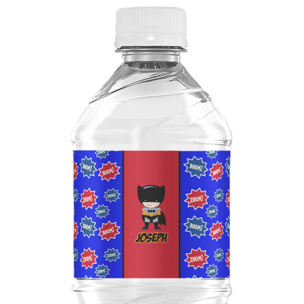 Custom Superhero Water Bottle Labels (Personalized)