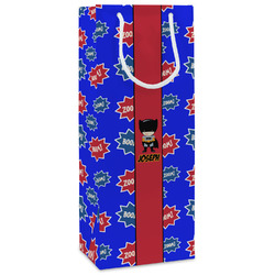 Superhero Wine Gift Bags - Gloss (Personalized)