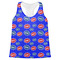 Superhero Womens Racerback Tank Top - 2X Large